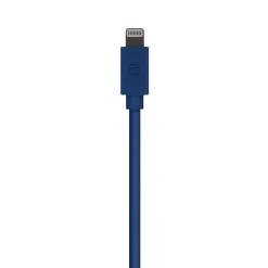 AT&T PVC Charge and Sync Lightning Cable, 10 ft., Blue, (PVLC10-BLU)