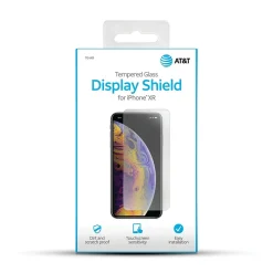 Cell Phone Screen Protectors<AT&T Tempered Glass Screen Protector for iPhone XR, (TG-IXR)