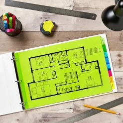 Avery Big Tab Insertable Plastic Dividers for 11" x 17" Binders, 8 Tabs, Multicolor (11179) Sale