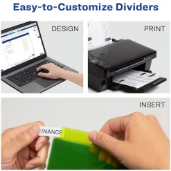 Avery Big Tab Insertable Plastic Dividers for 11
