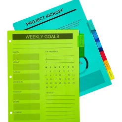 Avery Big Tab Insertable Plastic Dividers, 8 Tabs, Multicolor, 24 Sets/Carton (11903) Sale