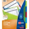 Avery Big Tab Insertable Plastic Divider, 5 Tabs, Multicolor, 1 Set (11902) Best