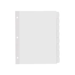 Avery Big Tab Printable Paper Dividers with White Labels, 8 Tabs, 20 Sets/Pack (11435) Outlet