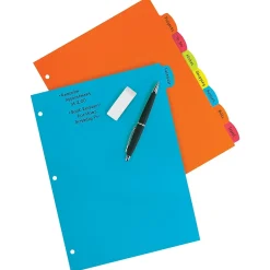 Avery Big Tab Write & Erase Plastic Divider, 8 Tabs, Multicolor, 1 Set (16130) Best