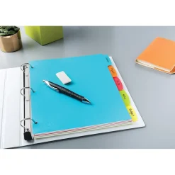 Avery Big Tab Write & Erase Plastic Dividers, 5 Tabs, Bright Multicolor (16129) Clearance