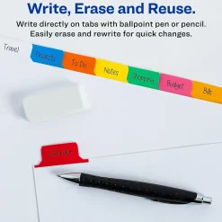Avery Big Tab Write & Erase Paper Divider, 8 Tabs, Multicolor, 1 Set (23079) Clearance