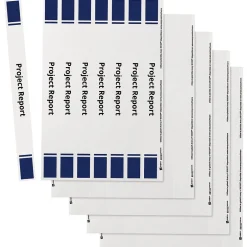 Avery Binder Spine Inserts, For 1 Inch Ring Binders, 40 Cardstock View Binder Spine ID Inserts (89103) Outlet