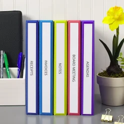 Avery Binder Spine Inserts, For 1 Inch Ring Binders, 40 Cardstock View Binder Spine ID Inserts (89103) Outlet