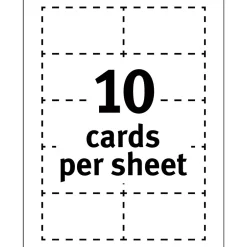 Sale Clean Edge Business Cards, 2