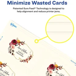 Outlet Clean Edge Business Cards, 3.5