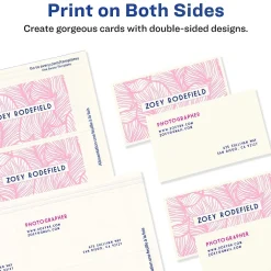 Outlet Clean Edge Business Cards, 3.5