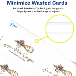 Clearance Clean Edge Business Cards, 2