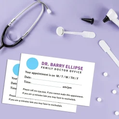 Clearance Clean Edge Business Cards, 2