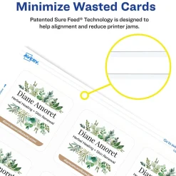 Online Clean EdgeBusiness Cards, 2.5