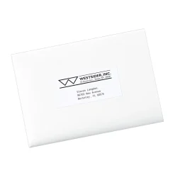Avery Copier Shipping Labels, 2" x 4-1/4", Matte White, 1000 Labels/Box (5352)* Shipping Labels