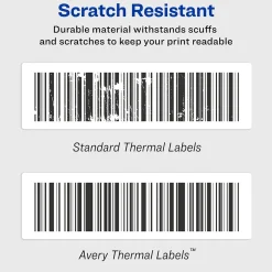 Avery Direct Thermal Roll Multipurpose Labels, 1-1/8
