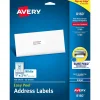 Avery Easy Peel Inkjet Address Labels, 1" x 2-5/8", White, 750 Labels/Pack (8160)* Address Labels
