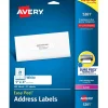 Avery Easy Peel Laser Address Labels, 1" x 4", White, 500 Labels/Pack (5261)* Address Labels