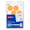 Avery Easy Peel Laser Color Coding Labels, 1 1/4" Dia, Neon Orange, 8 Labels/Sheet, 50 Sheets/Pack (5476) Best