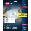 Avery Easy Peel Laser Shipping Labels, 2" x 4", Glossy White, 100 Labels/Pack (6527)* Address Labels
