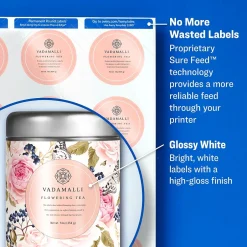 Avery Easy Peel Laser Shipping Labels, 2" x 4", Glossy White, 100 Labels/Pack (6527)* Address Labels