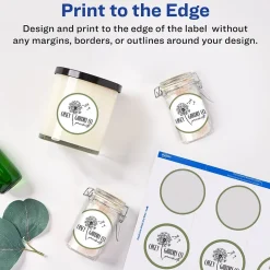 Avery Easy Peel Laser/Inkjet Round Labels, 3/4