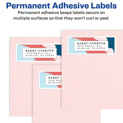 Avery Easy Peel Laser/Inkjet Address Labels, 1