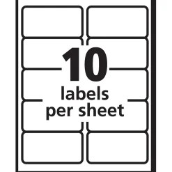 Avery EcoFriendly Laser/Inkjet Shipping Labels, 2