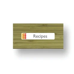 Avery EcoFriendly Laser/Inkjet File Folder Labels, 2/3