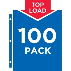 Avery Economy Lightweight Sheet Protectors, 8.5