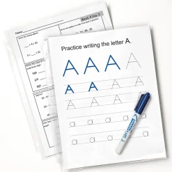 Avery Economy Sheet Protectors, 8-1/2" x 11", Clear, Acid-Free, 100/Box (75091) Clearance