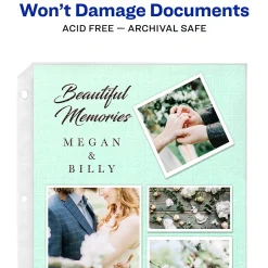 Avery Economy Weight Sheet Protectors, 8-1/2