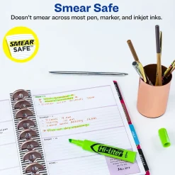 Avery Hi-Liter Tank Highlighters, Chisel, Green, Dozen (24020) Discount