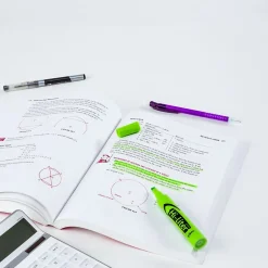 Avery Hi-Liter Tank Highlighters, Chisel, Green, Dozen (24020) Discount