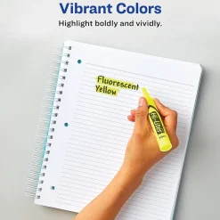 Avery Hi-Liter Tank Highlighter, Chisel Tip, Assorted, 24/Pack (29862) Clearance