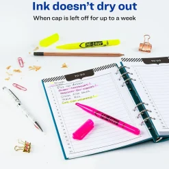 Avery Hi-Liter Tank Highlighter, Chisel Tip, Assorted, 24/Pack (29862) Clearance