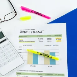 Avery Hi-Liter Tank Highlighter, Chisel Tip, Assorted, 24/Pack (29862) Clearance