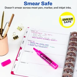 Avery Hi-Liter Tank Highlighters, Chisel, Pink, Dozen (24010) Online