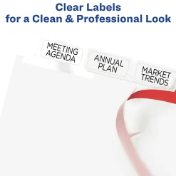 Avery Index Maker Big Tab Paper Dividers with Print & Apply Label Sheets, 8 Tabs, White (11491) Online