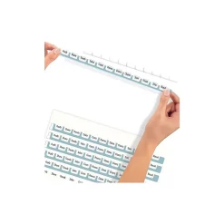 Avery Index Maker Paper Dividers with Print & Apply Label Sheets, 12 Tabs, White (11428) Sale