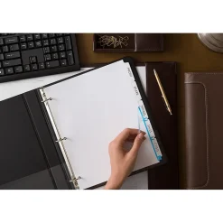 Avery IndexMaker Print & Apply Label Dividers, 5-Tab, Clear, 5/Pack (11436) Best