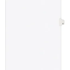 Avery Individual Numeric Paper Dividers, #8, White, 25 Sets/Pack (11918) Outlet