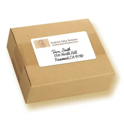 Avery Laser/Inkjet Multipurpose Labels, 2" x 4", White, 100 Labels/Pack (5444)* Shipping Labels