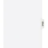 Avery Legal Pre-Printed Paper Dividers, Table of Contents-Tab, White, Style, Letter Size, 25/Pack (11910) Online