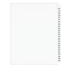 Avery Legal Pre-Printed Paper Divider Collated Set, 226-250 Tabs, White, Style, Letter Size (01339) Clearance