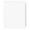 Avery Legal Pre-Printed Paper Divider Collated Set, 176-200 Tabs, White, Style, Letter Size (01337) Sale