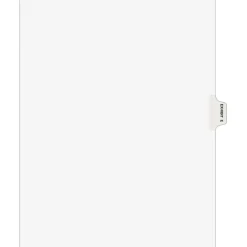 Avery Legal Pre-Printed Paper Dividers, Side Tab EXHIBIT E Tab, White, Style, Letter Size, 25/Pack (01375) Online