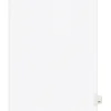Avery Legal Pre-Printed Paper Dividers, Side Tab #24, White, Style, Letter Size, 25/Pack (01024) Outlet