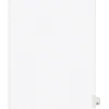 Avery Legal Pre-Printed Paper Dividers, Side Tab #25, White, Style, Letter Size, 25/Pack (01025) Best