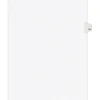 Avery Legal Pre-Printed Paper Dividers, Side Tab #32, White, Style, Letter Size, 25/Pack (01032) Sale